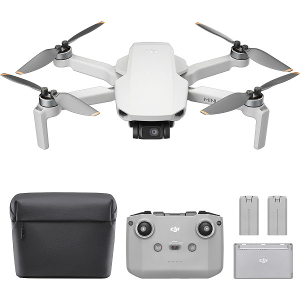 DJI Mini 4K Fly More Combo Mini-Kameradrohne, Grau