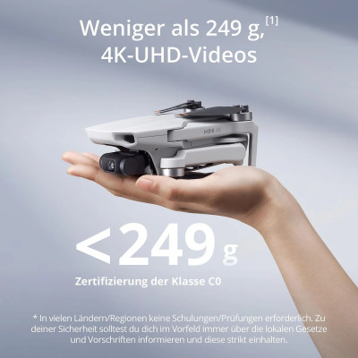 DJI Mini 4K Fly More Combo – 4K Drohne unter 249 g