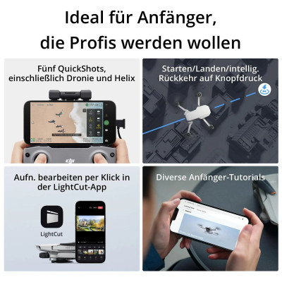 DJI Mini 4K Fly More Combo – 4K Drohne unter 249 g