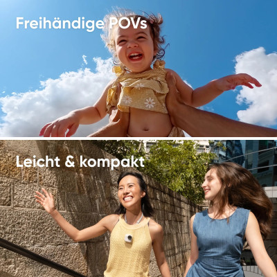 Insta360 GO Ultra – 4K Mini-Actionkamera | Standard-Bundle