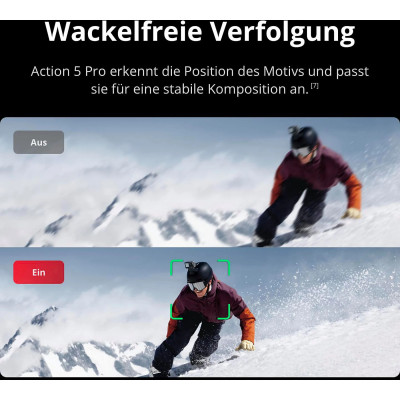 DJI Osmo Action 5 Pro Adventure Combo Action Kamera , WLAN, Touchscreen