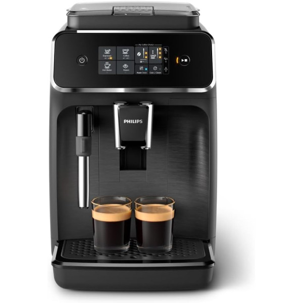 Philips 2200 Series Fully Automatic Coffee Machine, 2 Types of Coffee, 100% Ceramic Grinder, (EP2220/10)