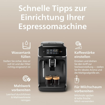 Philips 2200 Series EP2220/10 Kaffeevollautomat