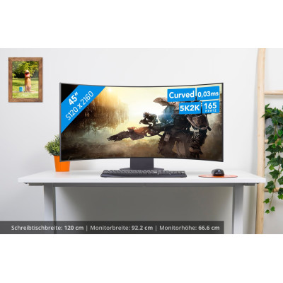 LG UltraGear 45GX950A-B | 45" WUHD Curved OLED 165Hz