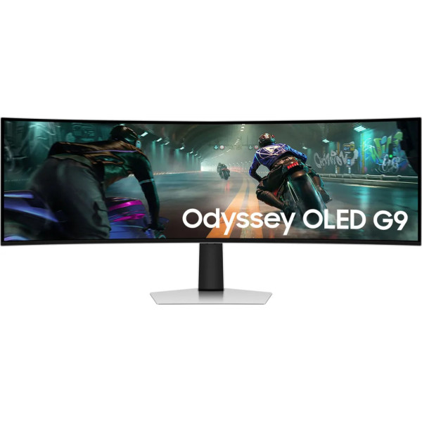 Samsung Odyssey OLED G9 G91SD, 49" (124.5cm), 5120x1440 (DQHD), 32:9, HDMI, Audio, AMD FreeSync, Curved, schwarz