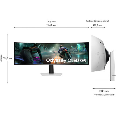 Samsung Odyssey OLED G9 G91SD 49" | DQHD 32:9 Gaming Monitor